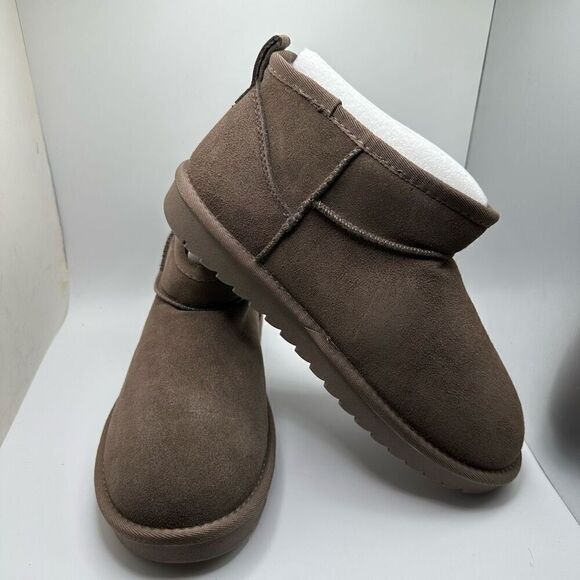 CUSHIONAIRE Women's pull on boot 11 WIDE TAUPE NWT - Picture 6 of 7